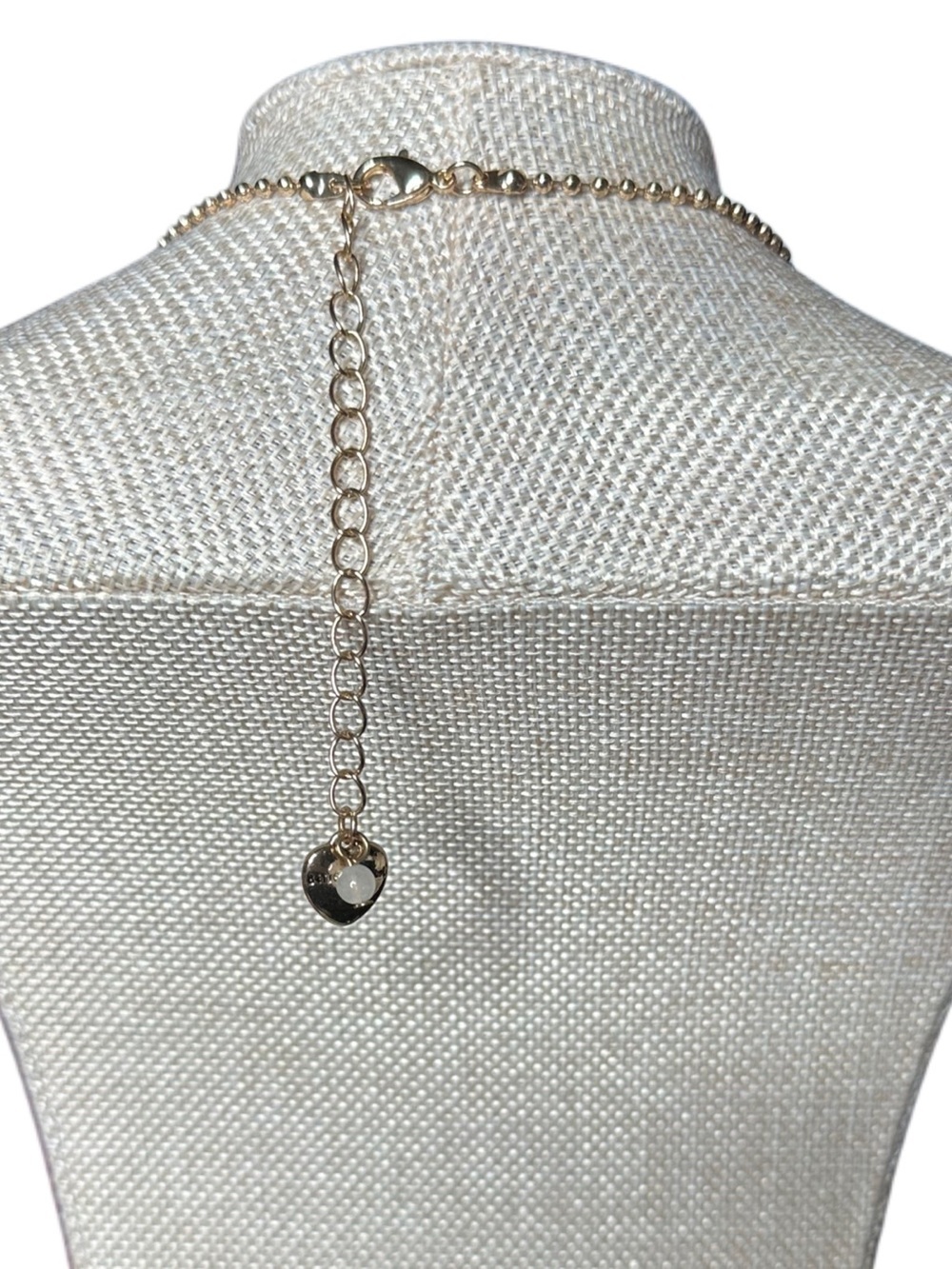 Betsey Johnson Champagne and kisses Gold Chain Necklace with Charms - Picture 4 of 5
